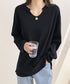 ワッフルロングリラックスTee